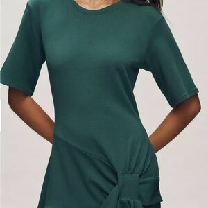Short-Sleeve Drop-Waist T-Shirt Mini Dress